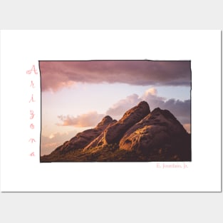 Arizona Lanscape Polaroid Posters and Art